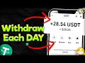 Withdraw $24.54 Each Day ● Make Money Online