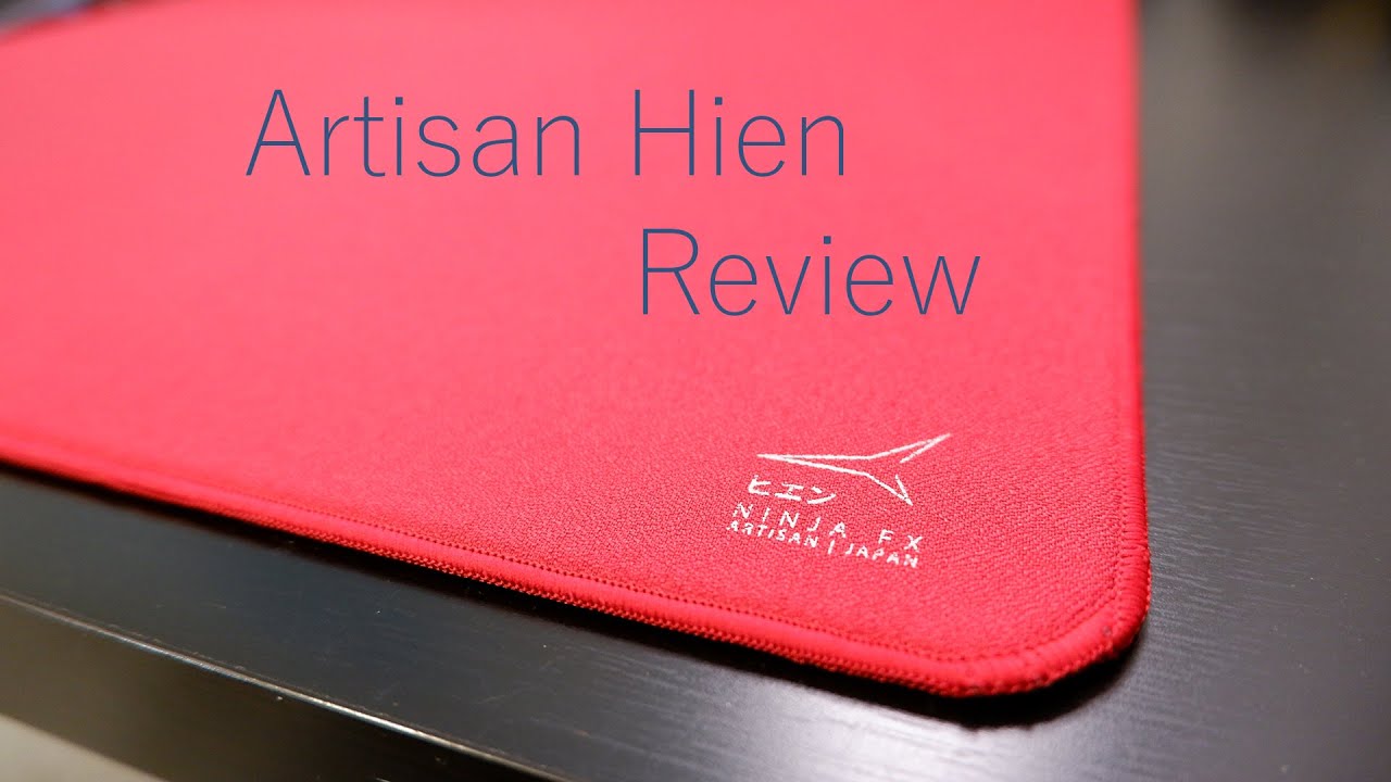 Japanese Artisan Hien Soft XL Review - Best Mousepad Ever? 