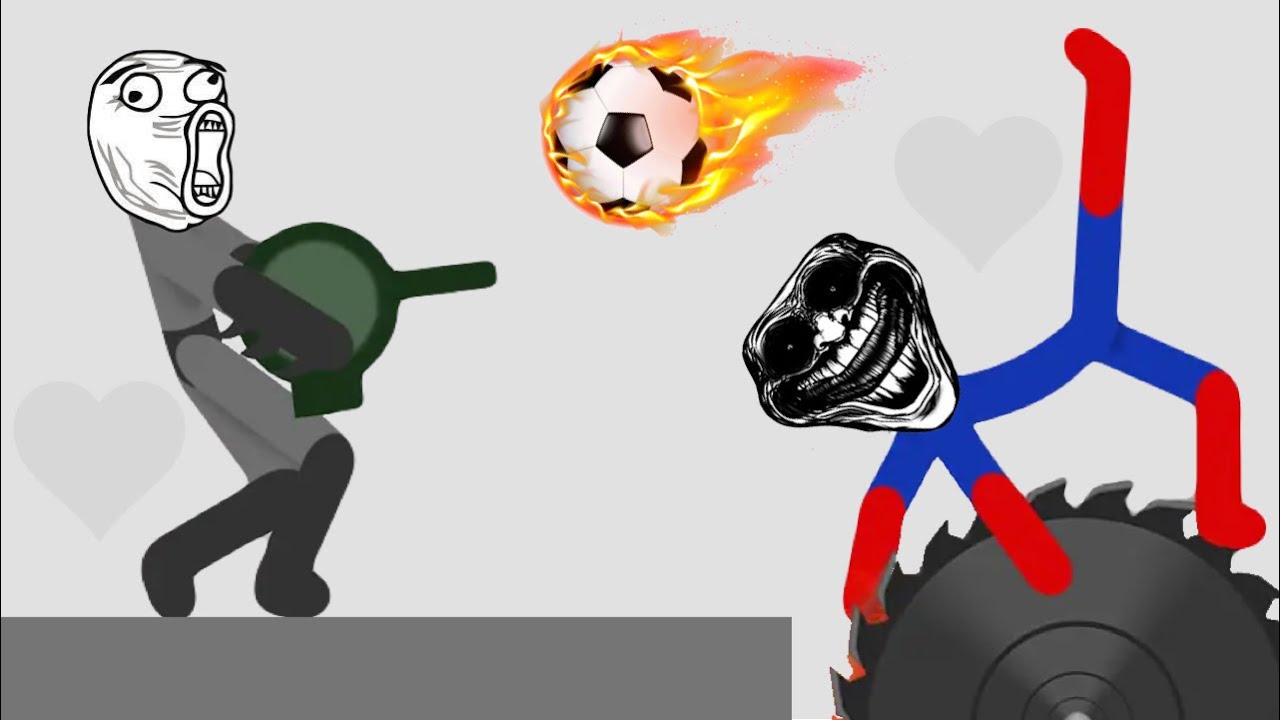 Лучшие падения | Стикмен: подборка смешных моментов спуска с седла #23