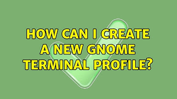 Ubuntu: How can I create a new Gnome Terminal profile?