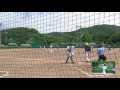 2017年 ソフトボール男子  島原工 ｘ 滝川 1回戦3