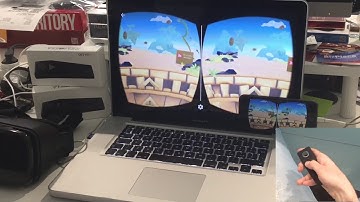 Daydream Demo running on iOS with Lignum Controller