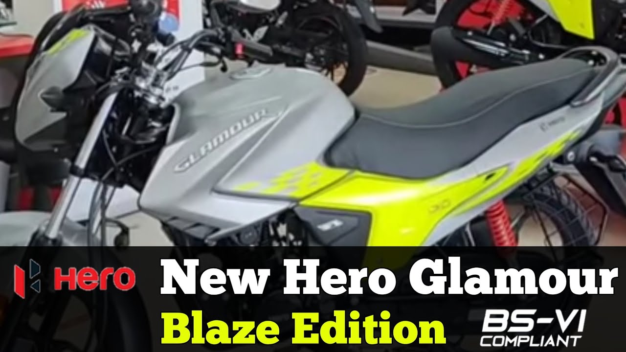 Hero Glamour Blaze Edition Launched In India Price Features Specification Youtube