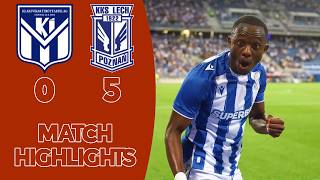 Ki Klaksvik vs Lech 0-5 HIGHLIGHTS | UEL Qualification 26/27