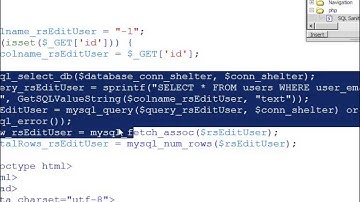 Creating a CMS in Dreamweaver part 2