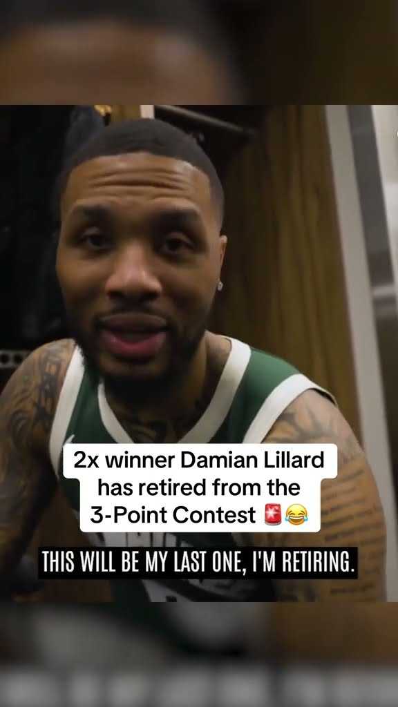 Damian Lillard says he's done ? (via bucks/TT)