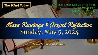 Today's Catholic Mass Readings & Gospel Reflection - Sunday, May 5, 2024 by The Word Today TV 12,397 views 10 days ago 11 minutes, 27 seconds