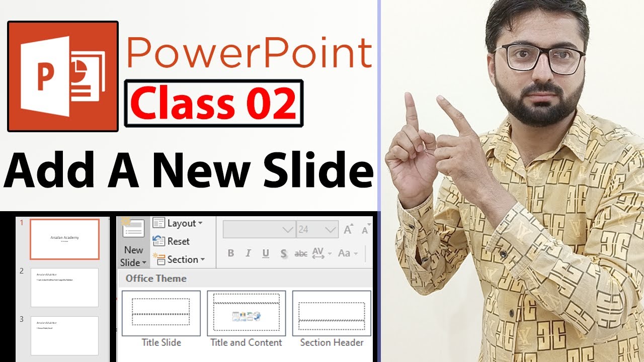 how to make presentation on powerpoint in urdu