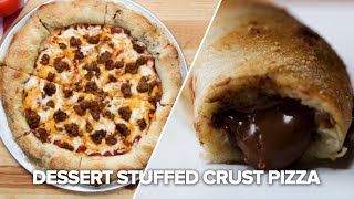 Dessert Stuffed Crust Pizza • Tasty