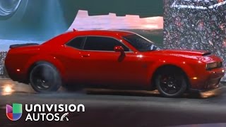 Video: El Dodge Challenger SRT Demon 2018 desde el Auto Show Nueva York 2017