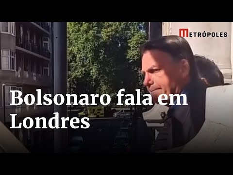 Bolsonaro em Londres: ?Momento de pesar. Profundo respeito pela famlia da rainha?