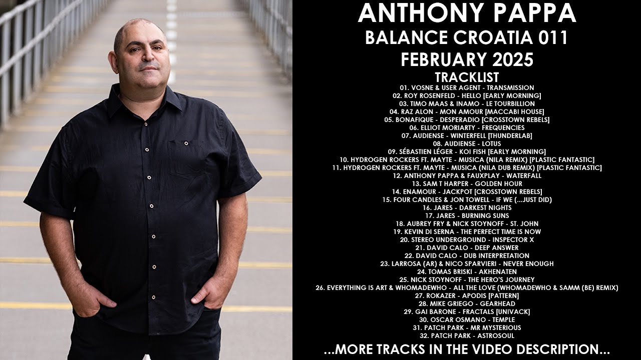 ANTHONY PAPPA (Australia) @ Balance Croatia 011 February 2025 ANTHONY PAPPA (Australia) @ Balance Croatia 011 February 2025