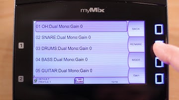 My Mix Tutorial  - Input Configuration IEX16