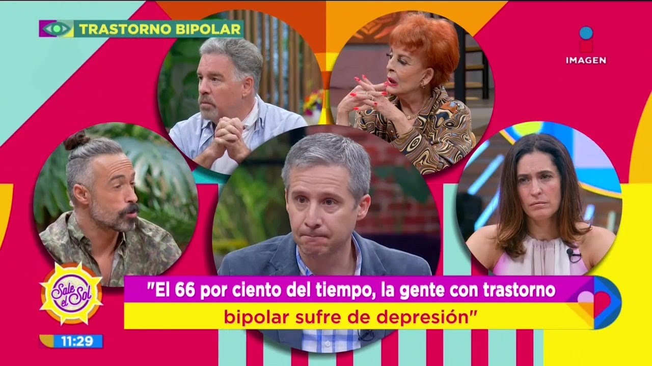 ¡Ari Telch habla en vivo sobre el trastorno bipolar que padece! | Sale el Sol