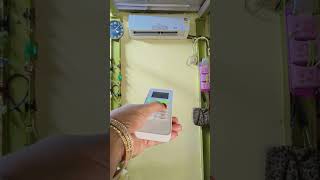 my husband's hard work is behind this cool breeze of AC.❤️😘#youtube #shortvideo