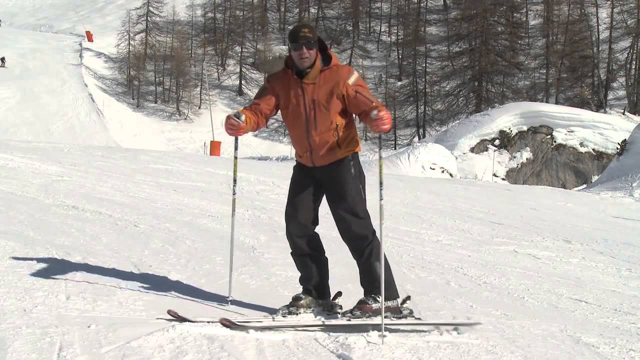 Ski Lesson Station Rotation Intermediate Ski Lessons#8 Foot Rotation - YouTube