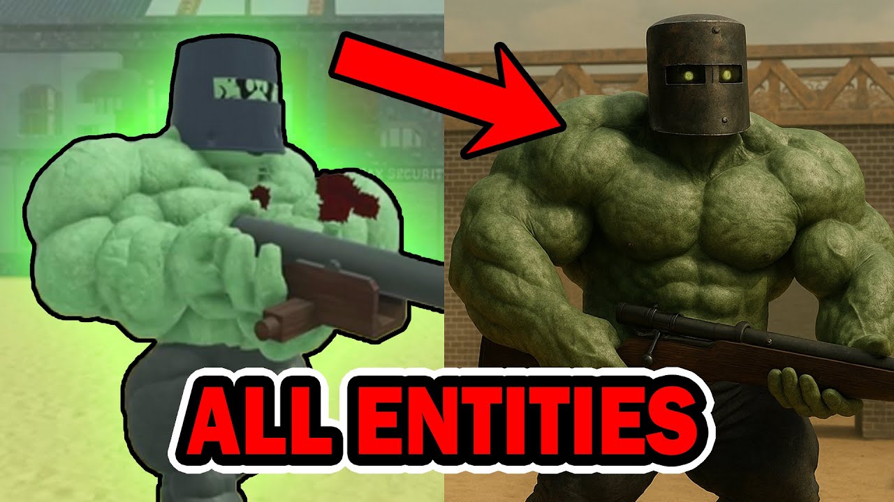 ROBLOX DEAD RAILS ALL ENTITIES IN REAL LIFE - YouTube