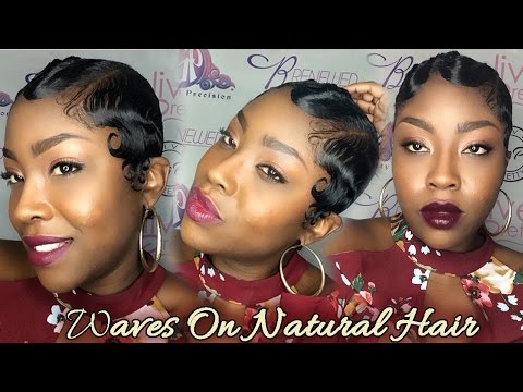 How to Wave 3c Natural Hair Nairobi Foam Wrap 