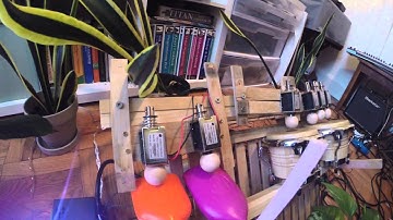 Plant Controlled Robot Drums