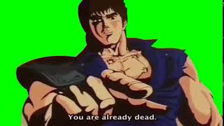 Omae wa mou shindeiru GREEN SCREEN