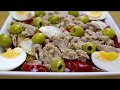 Салат из запечённых перцев. Ensalada de pimientos asados