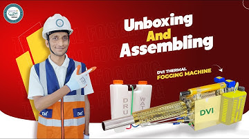 DVI Golden Fogging Machine Unboxing & Assembly | Step-by-Step Guide | DVI FOGGING Assembly Tutorial