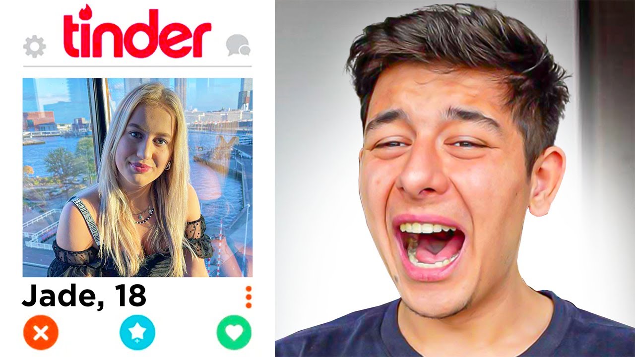 ALS MIJN VRIENDIN OP TINDER (slecht idee)