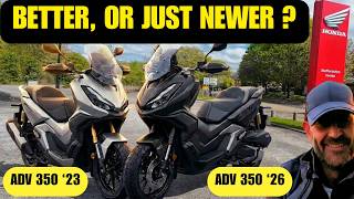I rode the new ADV350 while my '23 was at the dealer : Honest Verdict