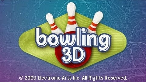 Bowling 3D PSP Gameplay
