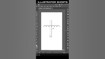 How to Make Umbrella Icon in Illustrator#shorts #trending