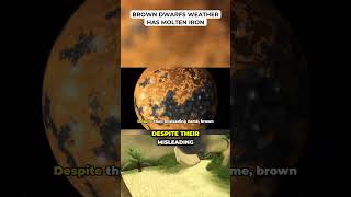 Brown Dwarfs Weather Has Molten Iron