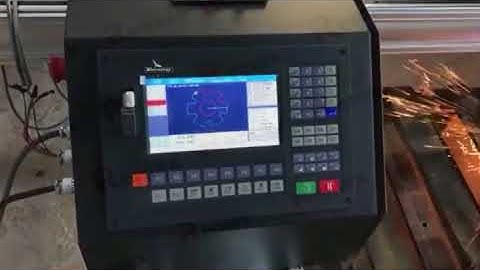 Portable cnc flame plasma cutting machine with servo motor