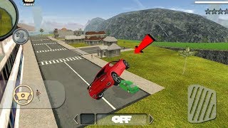 Rope Hero: Vice Town - (Jumps Car Over the Building) || Red Color Car || Android Gameplay HD screenshot 3