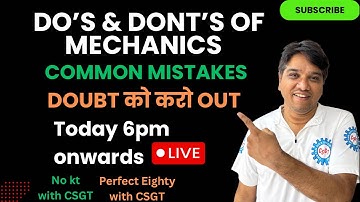 Do’s & Dont’s of #engineeringmechanics #firstyearengg 🔥 How🤔 to avoid common mistakes ?