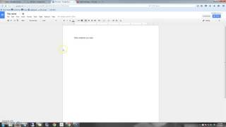 Google Docs Intro