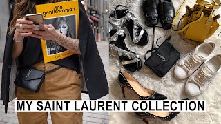 SAINT LAURENT Shearling Belt Bag Review + 5 WAYS TO STYLE IT! *collab with  Melissa Soldera!* 