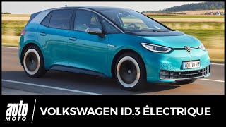 Essai Volkswagen ID.3 électrique : notre avis au volant