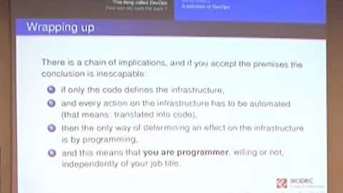 Michele Finelli - DevOps techniques and tools