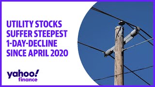 Utilities suffer steepest one-day-decline since April 2020
