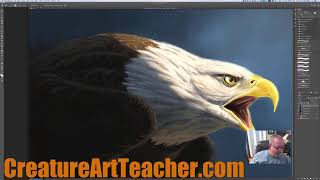 Live Stream - Painting a Bald Eagle