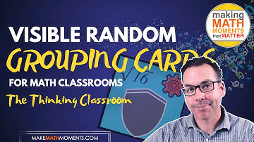Random Grouping Cards For Visible Random Groupings