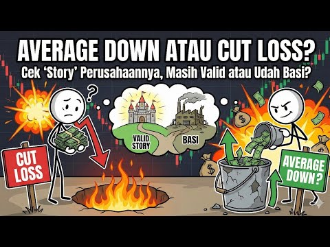 Average Down atau Cut Loss? Cek 'Story' Perusahaannya, Masih Valid atau Udah Basi?