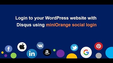 WordPress Social Login | How to set up login with Disqus in WordPress?