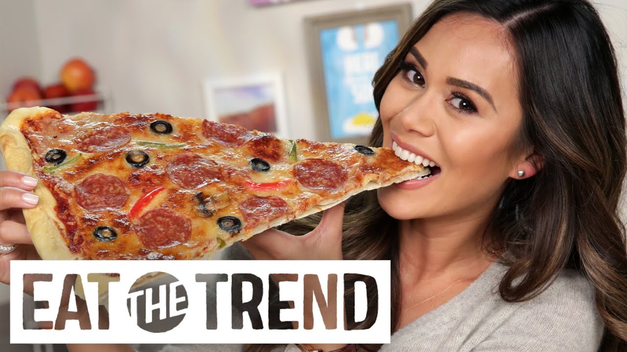 How to Make a Giant Pizza Slice | Eat the Trend | POPSUGAR Food