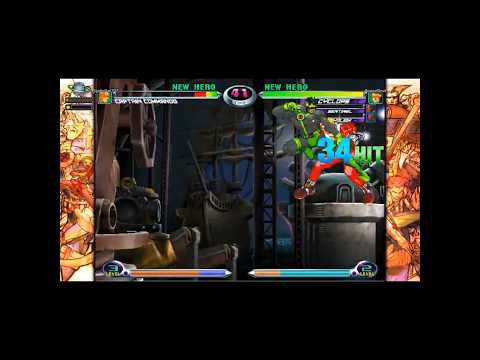 MvC2 Cyclops 80% infinite & mixup sequences 9/30/24