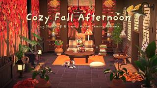Cozy Fall Afternoon ⛅| Soft Lofi & Piano for Study & Relax | Animal Crossing Ambience screenshot 5