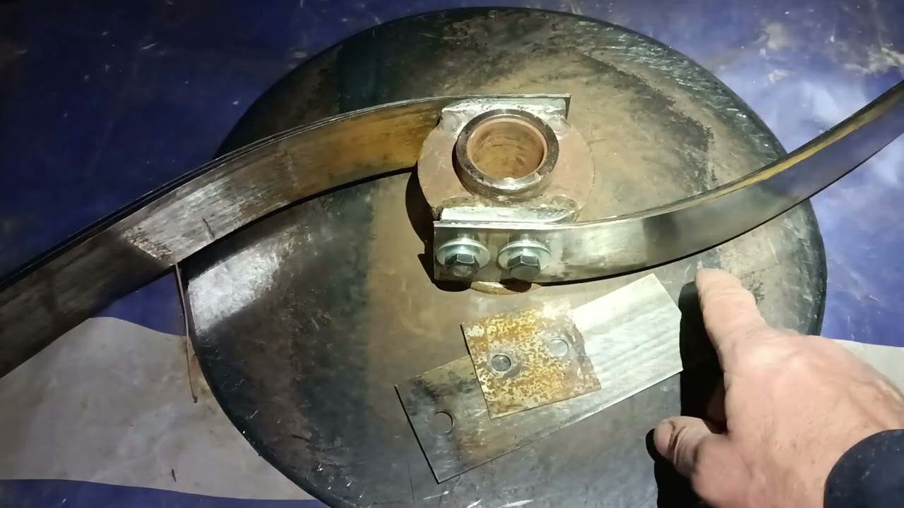 Зворушувач щепи. Пружинний механізм.