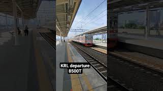 Krl Commuter Line Departure Former Electric Train Tokyo Metro 8500T