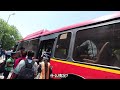 #印度  实拍印度公交车,没有网上说的那么乱,对中国人很热情!