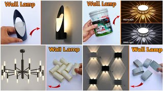 4 Amazing Wall Decoration Ideas | Antique Wall Lamp | Diy Wall Decor | Wall Decoration Ideas